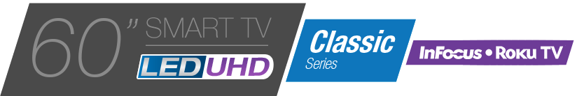 InFocus 45 FHD (1080p) Roku Smart TV Classic Series LED IN-45A40PR